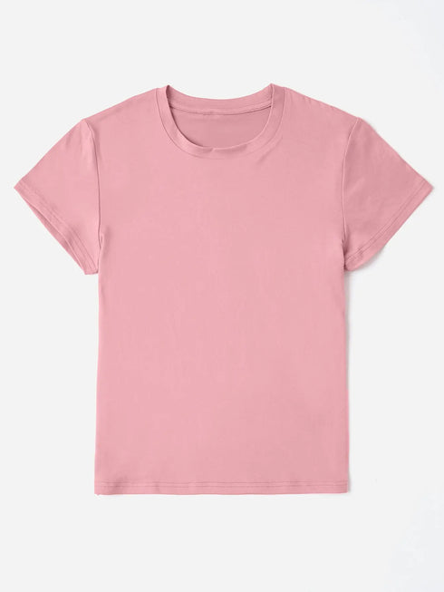 'Briar' BETTER DAYS AHEAD Print Round Neck T-Shirt - Celes Fashion